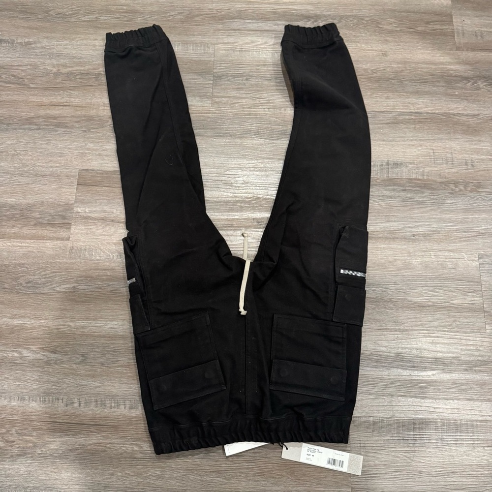 Rick Owens Mastodon Cargo Pants in Black - Picture 12 of 12